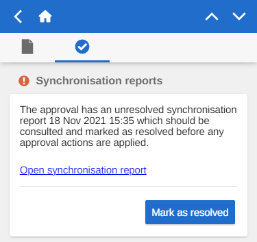 sync reports